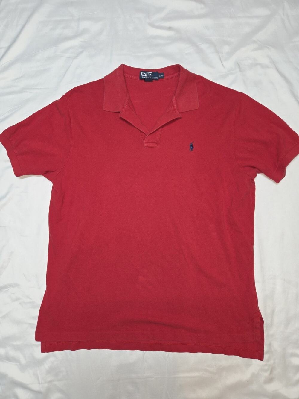 POLO RALPH LAUREN classic fit men's red short sleeve T Shirt size XXL